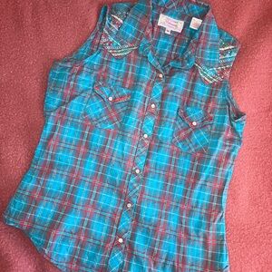 Panhandle women’s cotton western shirt size M